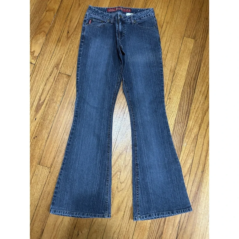 Vintage Mudd Jeans Womens Low Rise Flare Leg Y2K/90s Size 25 (1)